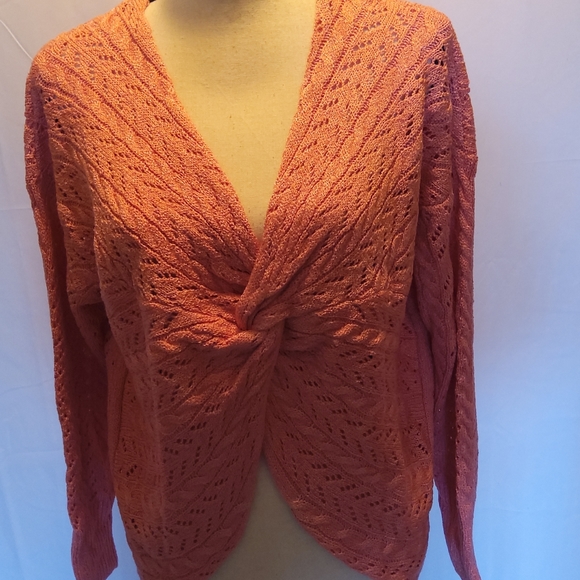 Backless Pullover Crossover Sweater - Picture 11 of 16